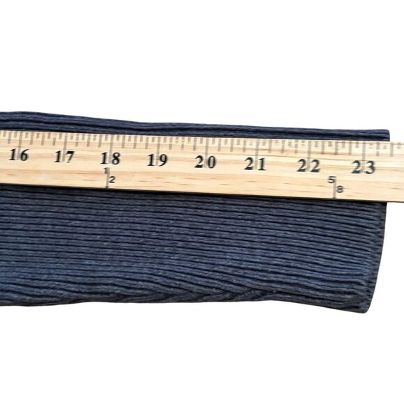 J Mclaughlin Gray Color Block Silk Blend Quilted Full Zip Sweater Jacket Large - Picture 4 of 9